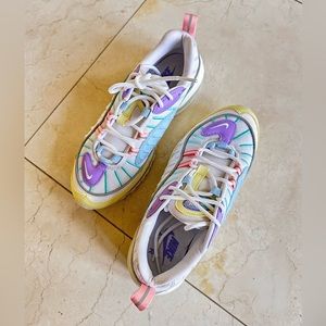 Nike Air Max 97 Pastel Colour Block Sneaker US 7 Wore Once Super Unique